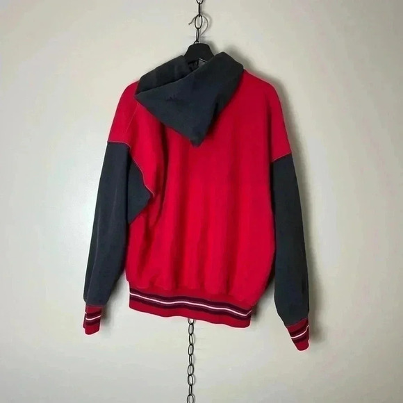 Vintage Wisconsin  Badgers Varsity Hoodie Large - Picture 2 of 6